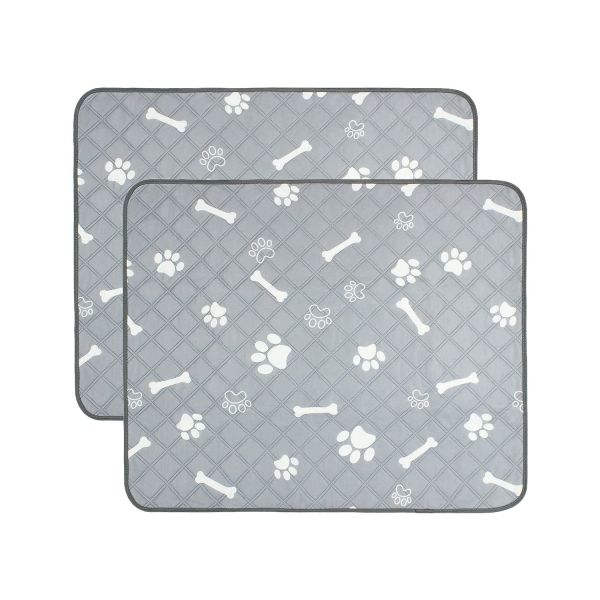 2Pcs Washable Pet Pee Pads For Puppy Kittens Dogs Cats Reusable Potty Mats Machine Washable 2Pcs Washable Pet Pee Pads For Puppy Kittens Dogs Cats Reusable Potty Mats Machine Washable